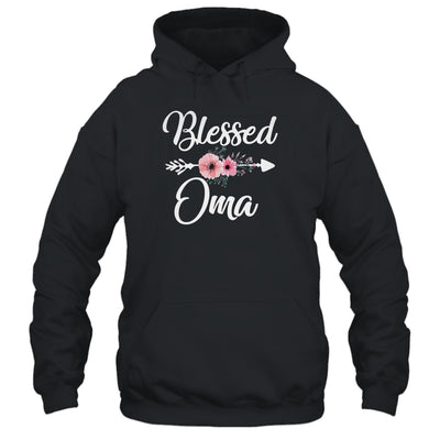 Blessed Oma Heart Decoration Oma For Mothers Day Shirt & Tank Top | siriusteestore