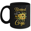 Blessed To Be Called Gigi Sunflower Mothers Day Mug | siriusteestore