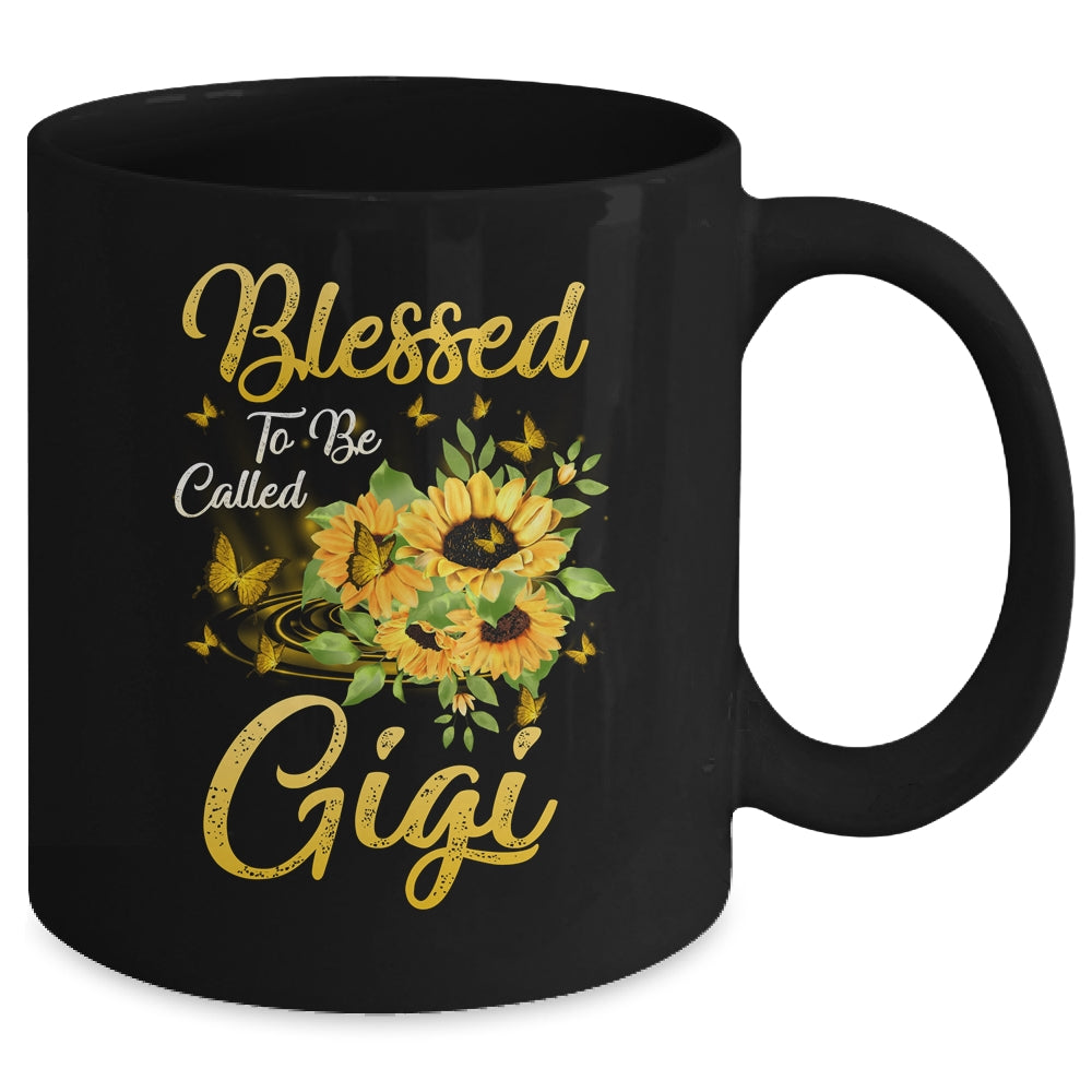 Blessed To Be Called Gigi Sunflower Mothers Day Mug | siriusteestore