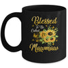 Blessed To Be Called MawMaw Sunflower Mothers Day Mug | siriusteestore