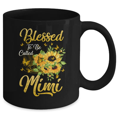 Blessed To Be Called Mimi Sunflower Mothers Day Mug | siriusteestore