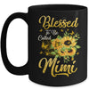 Blessed To Be Called Mimi Sunflower Mothers Day Mug | siriusteestore