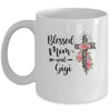 Blessed To Be Called Mom And Gigi Funny Gigi Mug | siriusteestore
