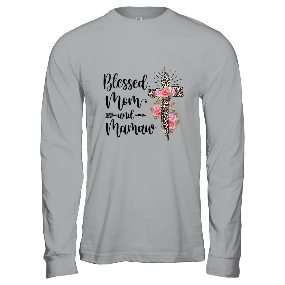 Blessed To Be Called Mom And Mamaw Funny Mamaw Shirt & Hoodie | siriusteestore