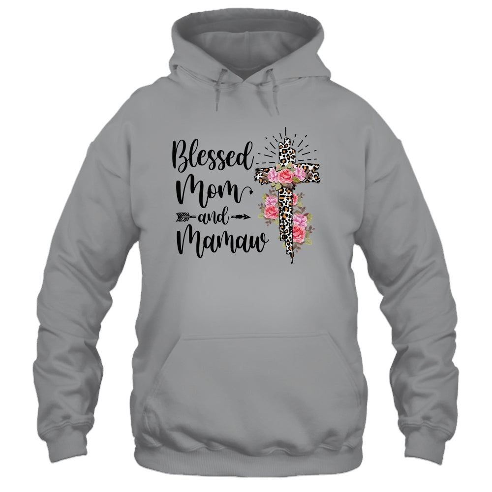 Blessed To Be Called Mom And Mamaw Funny Mamaw Shirt & Hoodie | siriusteestore