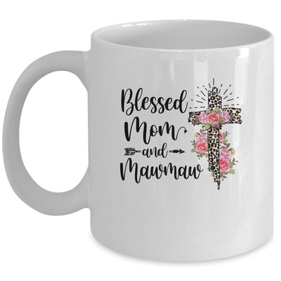 Blessed To Be Called Mom And Mawmaw Funny Mawmaw Mug | siriusteestore