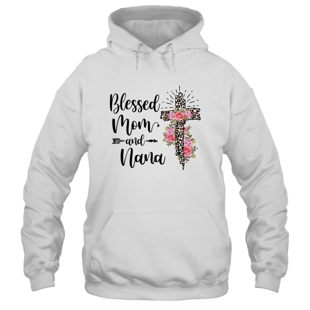 Blessed To Be Called Mom And Nana Funny Nana Shirt & Hoodie | siriusteestore
