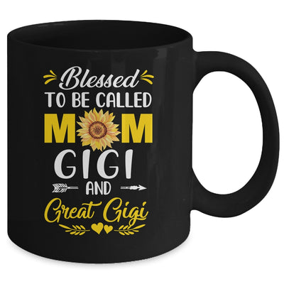 Blessed To Be Called Mom Gigi Great Gigi Mothers Day Mug | siriusteestore