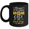Blessed To Be Called Mom Gigi Great Gigi Mothers Day Mug | siriusteestore