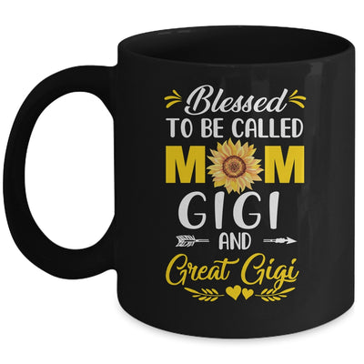 Blessed To Be Called Mom Gigi Great Gigi Mothers Day Mug | siriusteestore