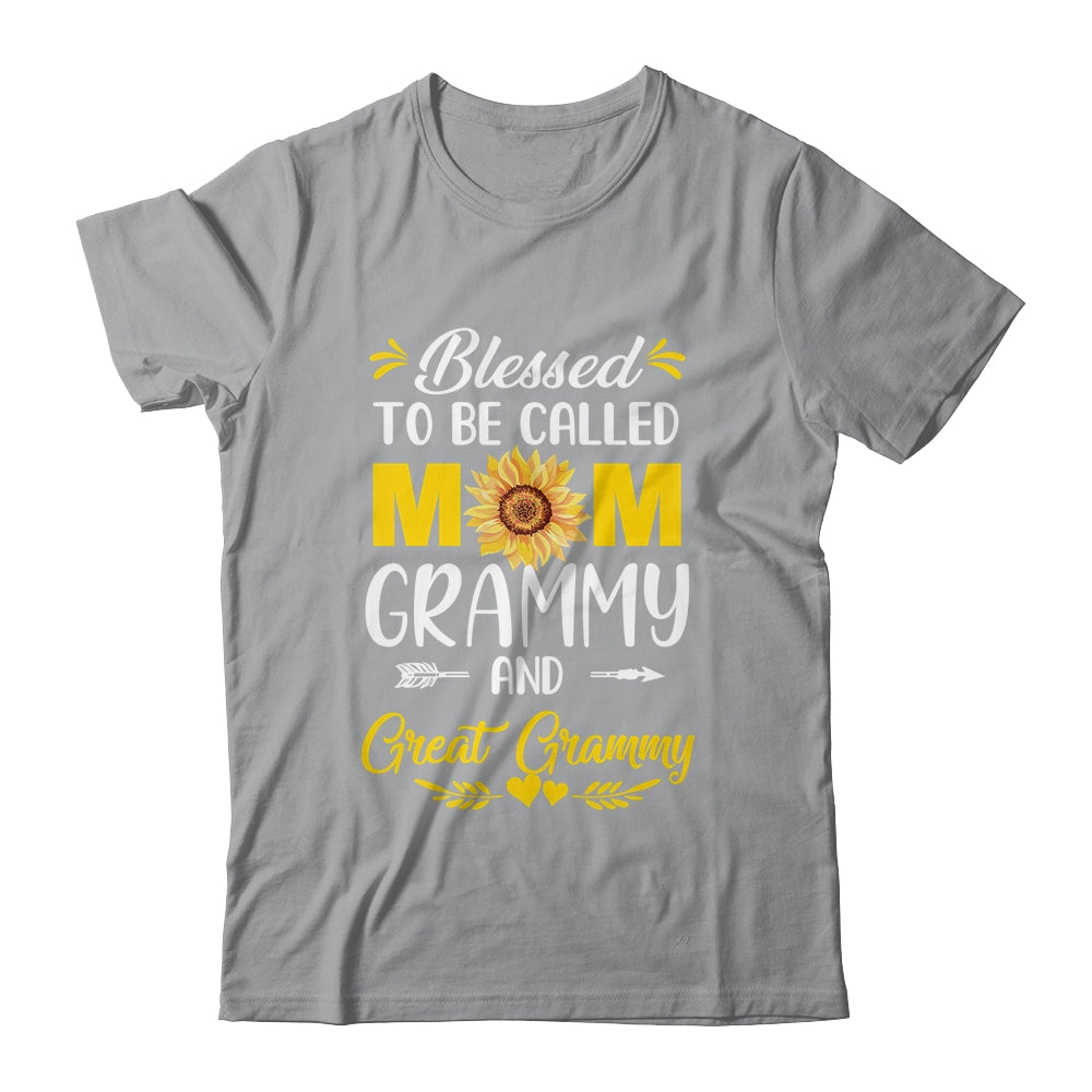 Blessed To Be Called Mom Grammy Great Grammy Mothers Day Shirt & Tank Top | siriusteestore
