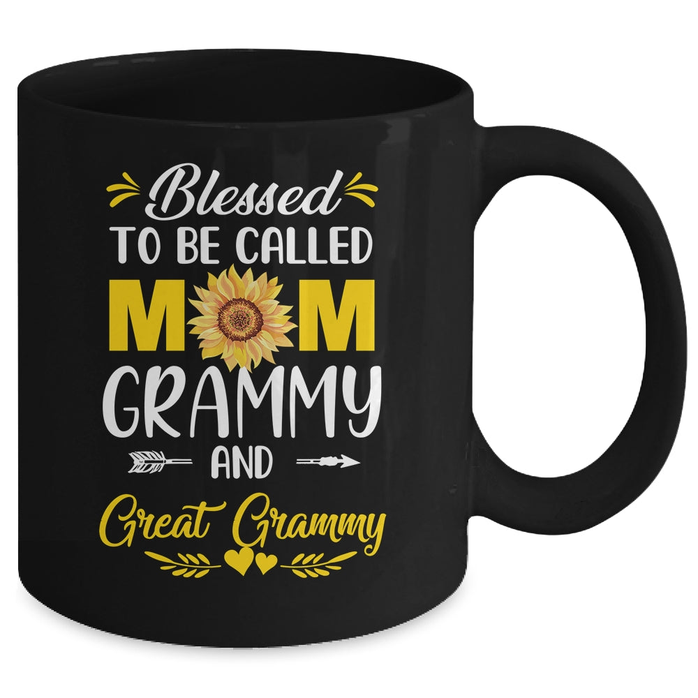 Blessed To Be Called Mom Grammy Great Grammy Mothers Day Mug | siriusteestore