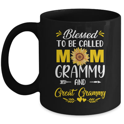 Blessed To Be Called Mom Grammy Great Grammy Mothers Day Mug | siriusteestore