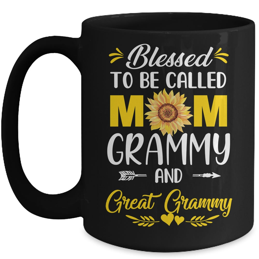 Blessed To Be Called Mom Grammy Great Grammy Mothers Day Mug | siriusteestore
