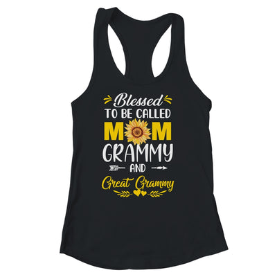 Blessed To Be Called Mom Grammy Great Grammy Mothers Day Shirt & Tank Top | siriusteestore