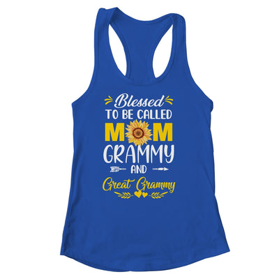Blessed To Be Called Mom Grammy Great Grammy Mothers Day Shirt & Tank Top | siriusteestore