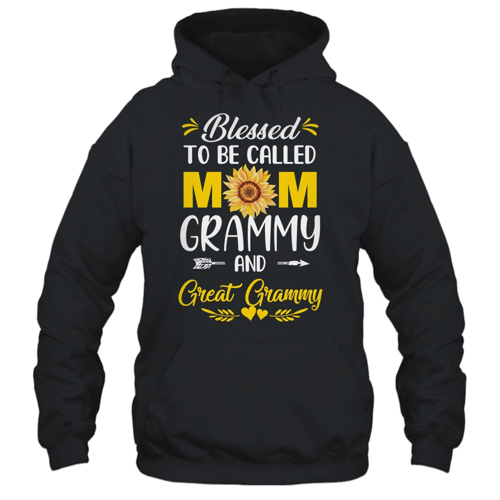 Blessed To Be Called Mom Grammy Great Grammy Mothers Day Shirt & Tank Top | siriusteestore
