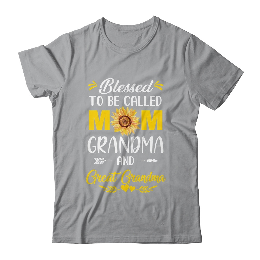 Blessed To Be Called Mom Grandma Great Grandma Mothers Day Shirt & Tank Top | siriusteestore
