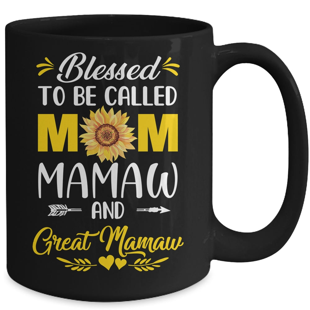 Blessed To Be Called Mom Mamaw Great Mamaw Mothers Day Mug | siriusteestore