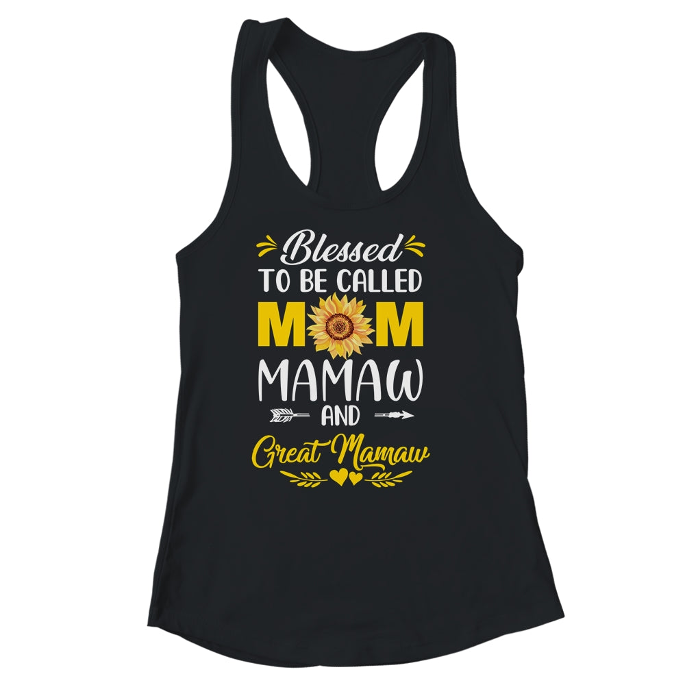 Blessed To Be Called Mom Mamaw Great Mamaw Mothers Day Shirt & Tank Top | siriusteestore