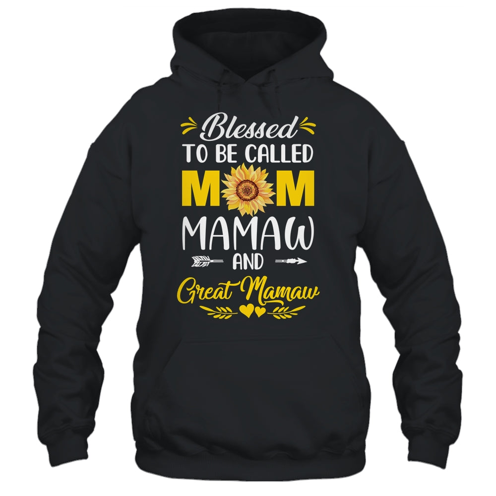 Blessed To Be Called Mom Mamaw Great Mamaw Mothers Day Shirt & Tank Top | siriusteestore