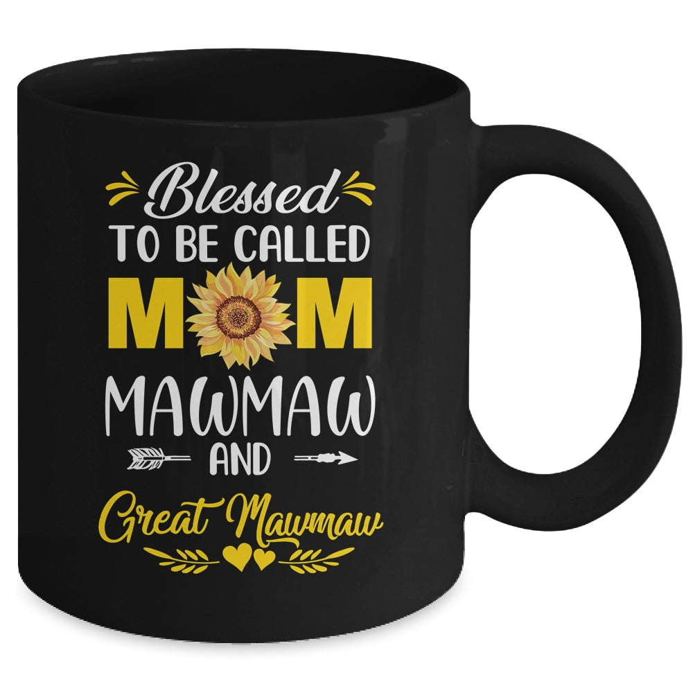 Blessed To Be Called Mom Mawmaw Great Mawmaw Mothers Day Mug | siriusteestore