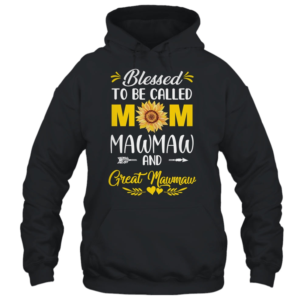 Blessed To Be Called Mom Mawmaw Great Mawmaw Mothers Day Shirt & Tank Top | siriusteestore