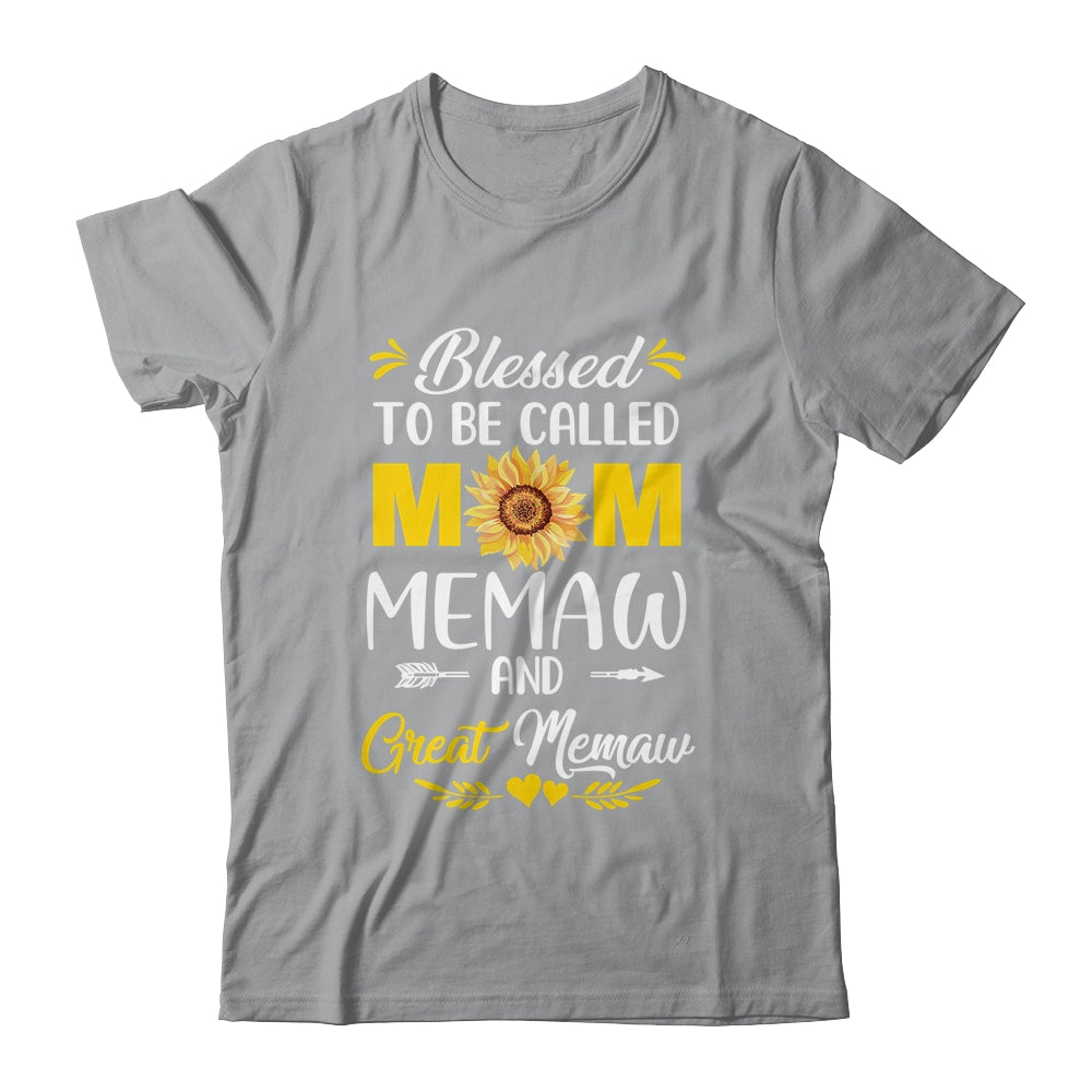Blessed To Be Called Mom Memaw Great Memaw Mothers Day Shirt & Tank Top | siriusteestore