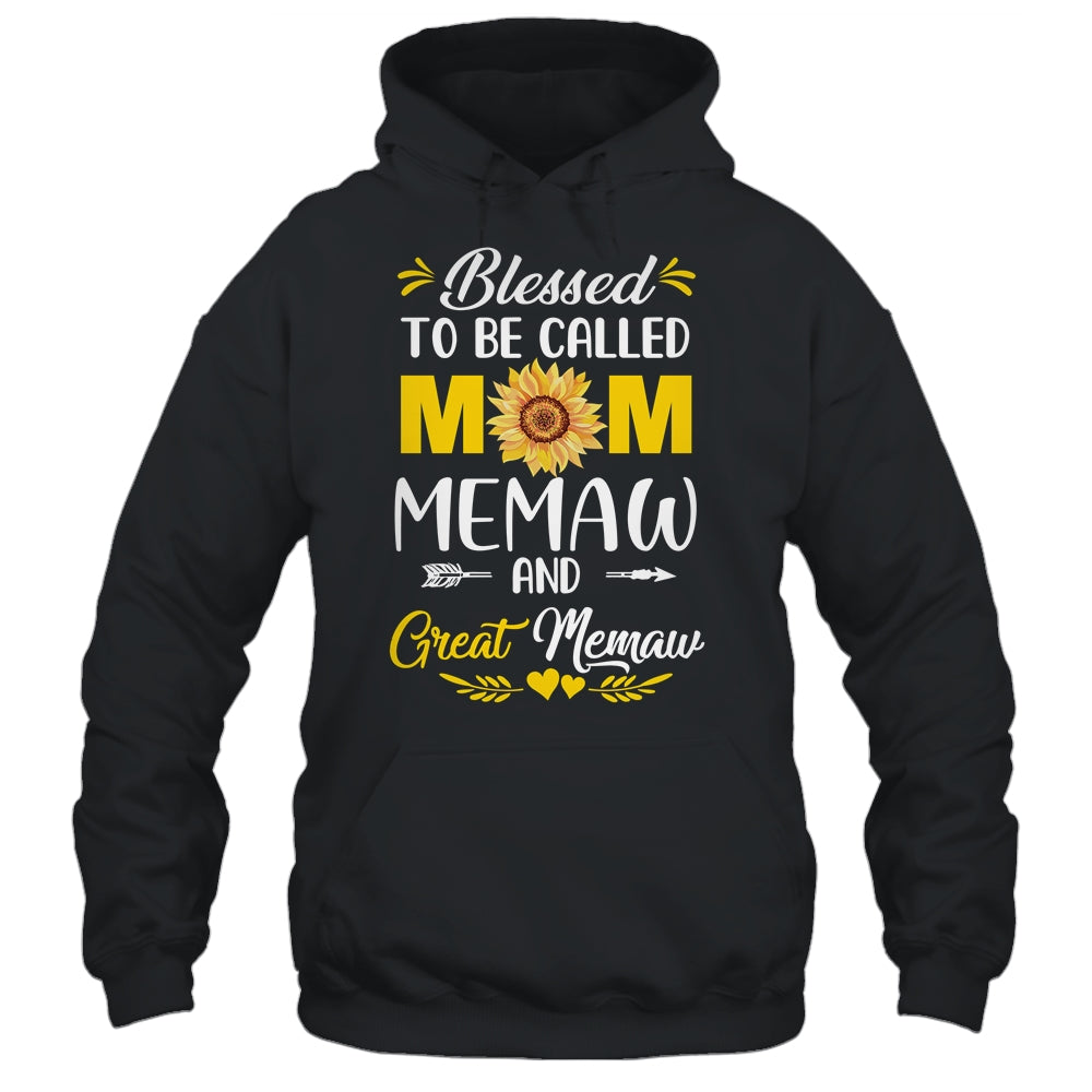 Blessed To Be Called Mom Memaw Great Memaw Mothers Day Shirt & Tank Top | siriusteestore