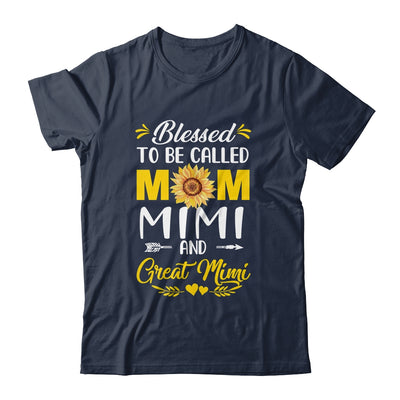 Blessed To Be Called Mom Mimi Great Mimi Mothers Day Shirt & Tank Top | siriusteestore