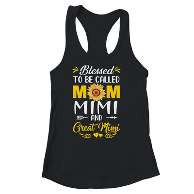 Blessed To Be Called Mom Mimi Great Mimi Mothers Day Shirt & Tank Top | siriusteestore