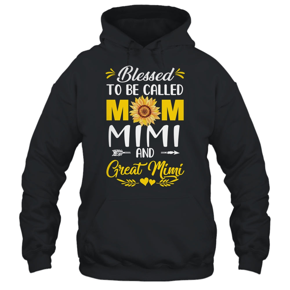 Blessed To Be Called Mom Mimi Great Mimi Mothers Day Shirt & Tank Top | siriusteestore