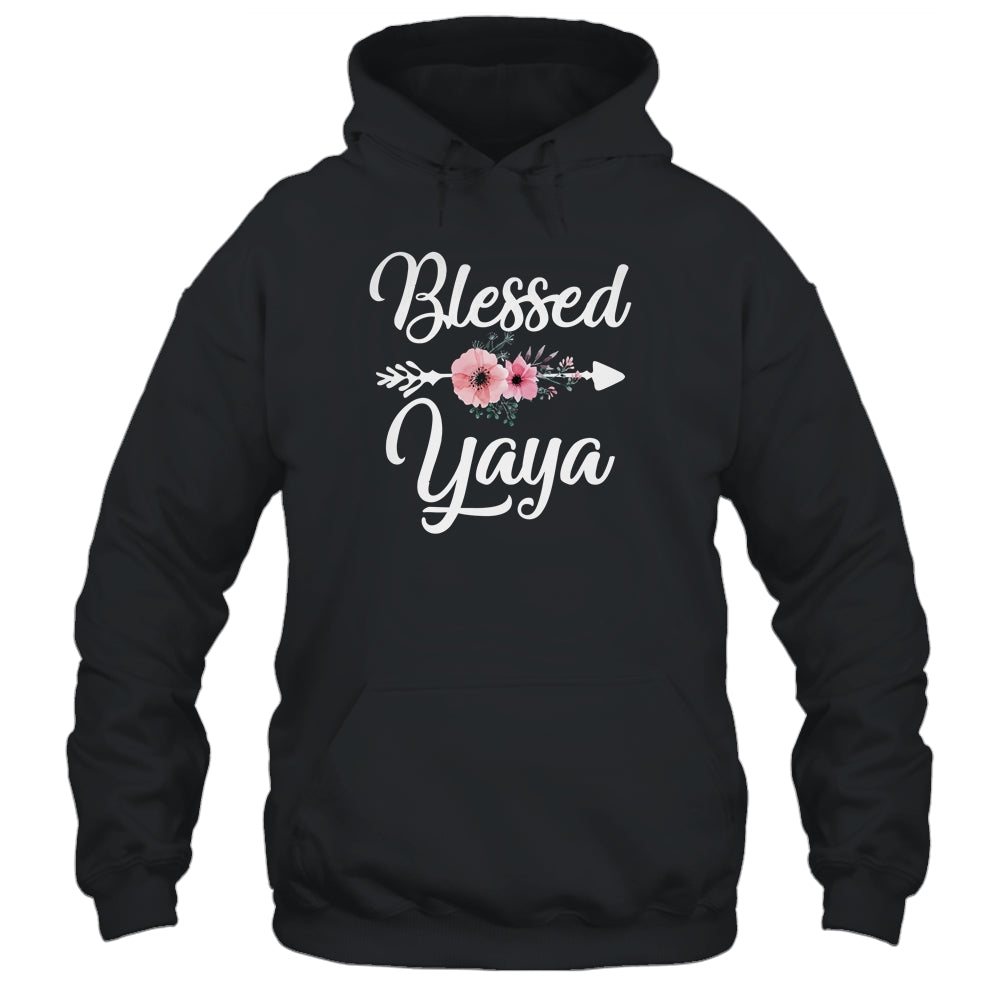 Blessed Yaya Heart Decoration Yaya For Mothers Day Shirt & Tank Top | siriusteestore