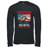 Bonus Dad The Man The Myth The Bad Influence American Flag Shirt & Hoodie | siriusteestore