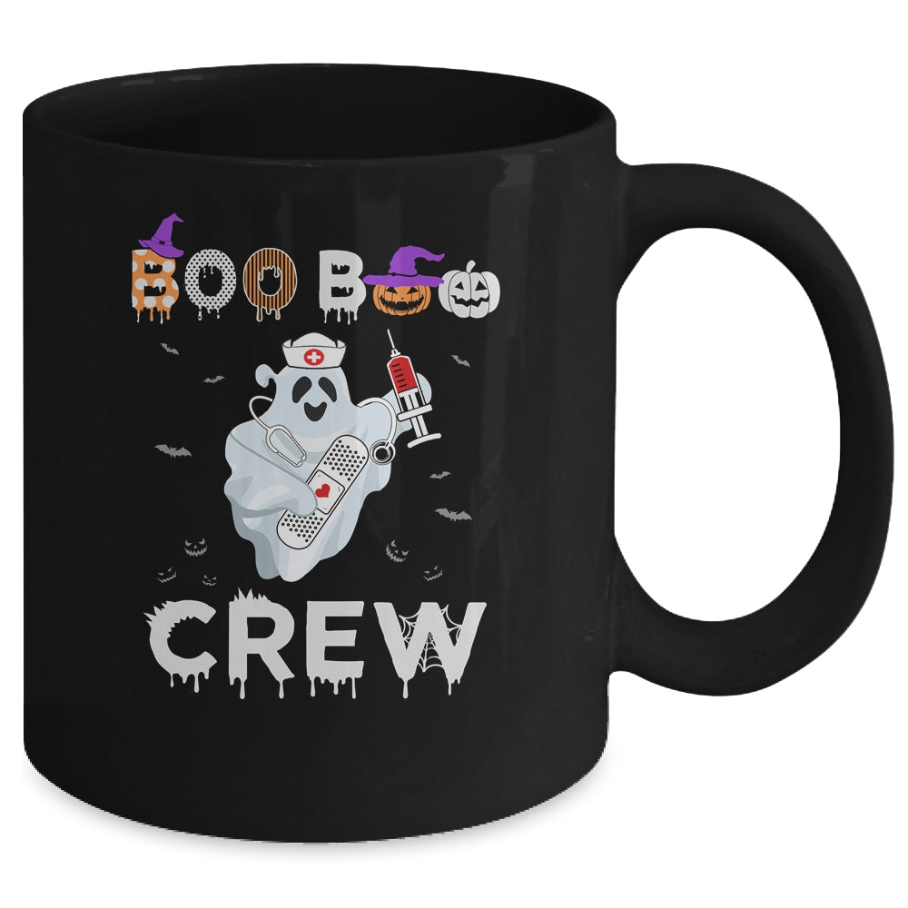 Boo Boo Crew Funny Ghost Paramedic Nurse Costume Halloween Mug | siriusteestore