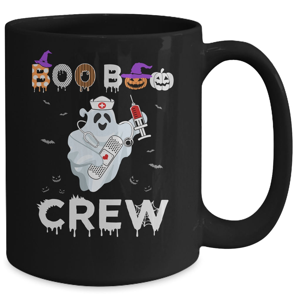 Boo Boo Crew Funny Ghost Paramedic Nurse Costume Halloween Mug | siriusteestore