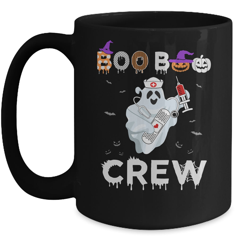 Boo Boo Crew Funny Ghost Paramedic Nurse Costume Halloween Mug | siriusteestore