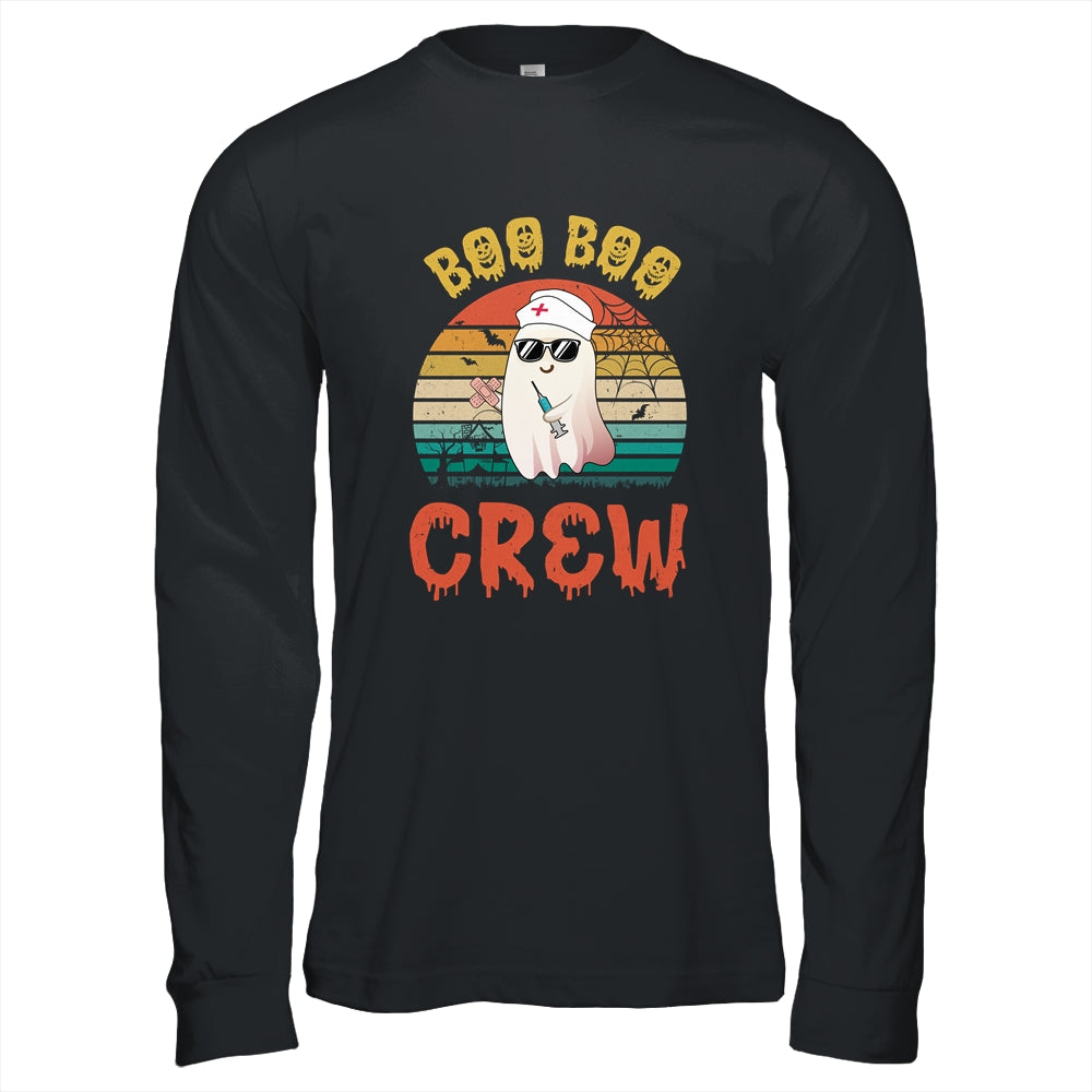 Boo Boo Crew Funny Nurse RN Halloween Ghost Costume Shirt & Hoodie | siriusteestore