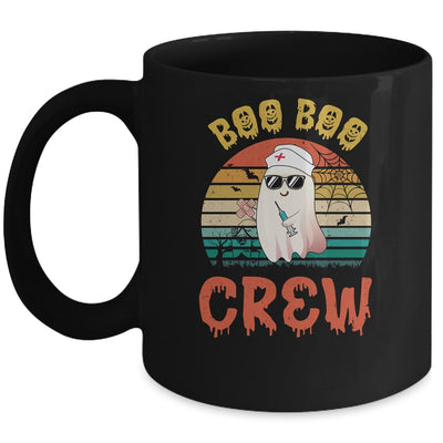 Boo Boo Crew Funny Nurse RN Halloween Ghost Costume Mug | siriusteestore
