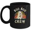 Boo Boo Crew Ghost Nurse Retro Halloween Nursing RN Mug | siriusteestore