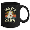 Boo Boo Crew Ghost Nurse Retro Halloween Nursing RN Mug | siriusteestore