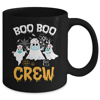 Boo Boo Crew Nurse Halloween Ghost Costume Matching Mug | siriusteestore