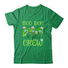 Boo Boo Crew Nurse St Patrick's Day Shamrock Face Mask Nurse Shirt & Hoodie | siriusteestore