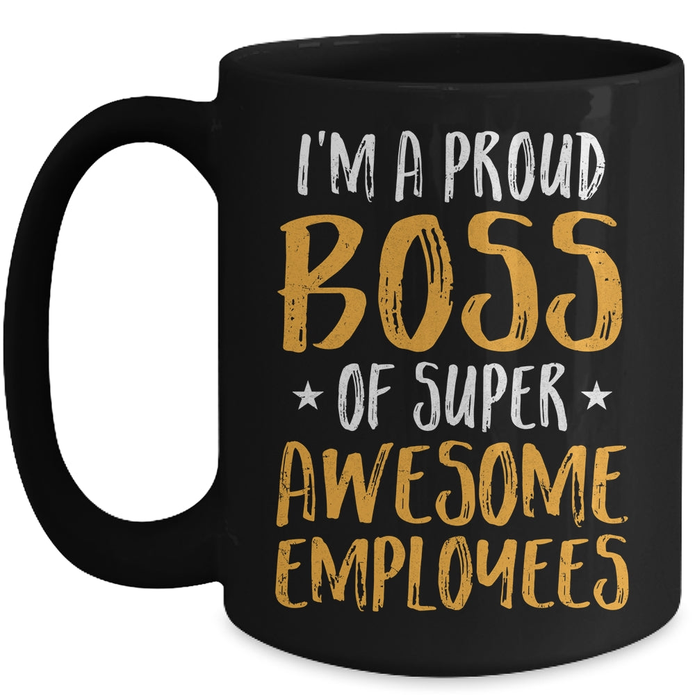 Boss Day Employee Appreciation Office Mens Womens Mug | siriusteestore