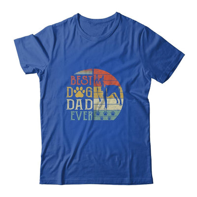 Boston Terrier Best Dog Dad Ever Vintage Father's Day Retro Shirt & Hoodie | Siriustee.com