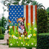 Boxer American USA Flag 4th of July Dog Lover On Independence Day | siriusteestore