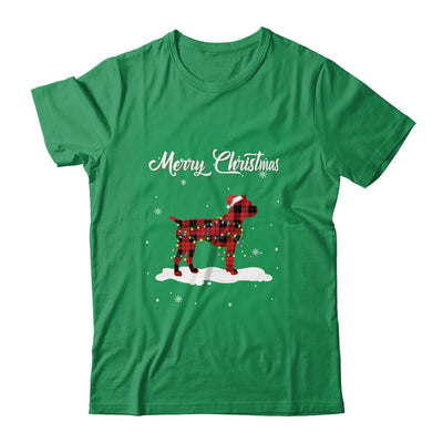 Boxer Christmas Red Plaid Dog Lover Pajama Family Gift Shirt & Sweatshirt | siriusteestore