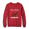 Boxer Christmas Red Plaid Dog Lover Pajama Family Gift Shirt & Sweatshirt | siriusteestore