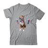 Boxer Dog American USA Flag 4th of July Men women Lover Shirt & Tank Top | siriusteestore