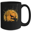 Boxer Dog And Moon Funny Halloween Costume Gift Mug | siriusteestore
